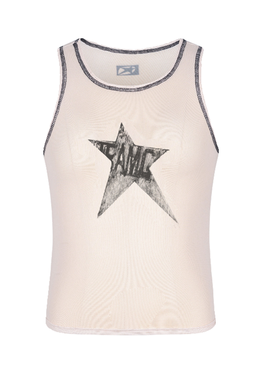 TEAMGEEK | 24SS Nocross Nocrown Nude Mesh Skull Tank - PSYLOS 1, TEAMGEEK | 24SS Nocross Nocrown Nude Mesh Skull Tank, Tank Top, TEAMGEEK, PSYLOS 1